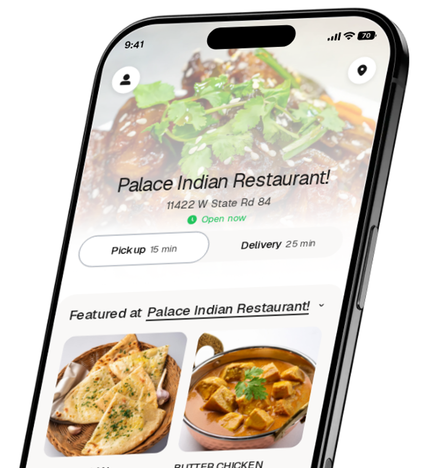 Palace Indian Restaurant! app preview